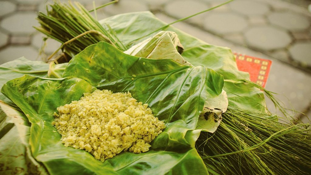 Cốm - đặc sản Việt Nam