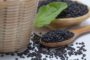 Gửi mè đen rang